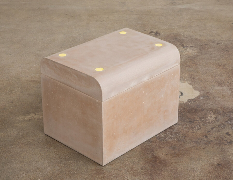 Closed Box (Beige and Yellow)