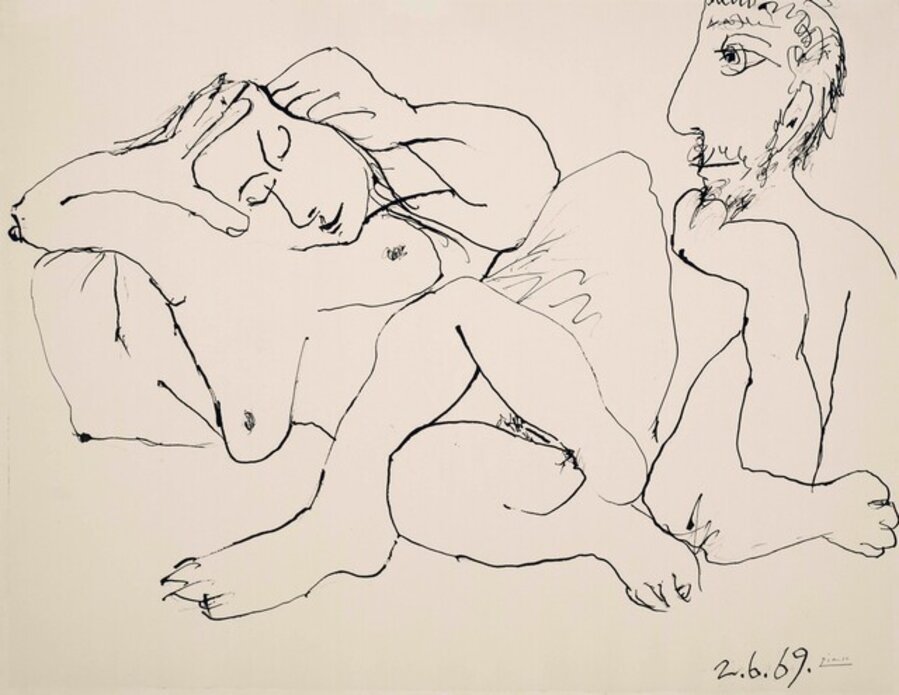 Homme et femme nus