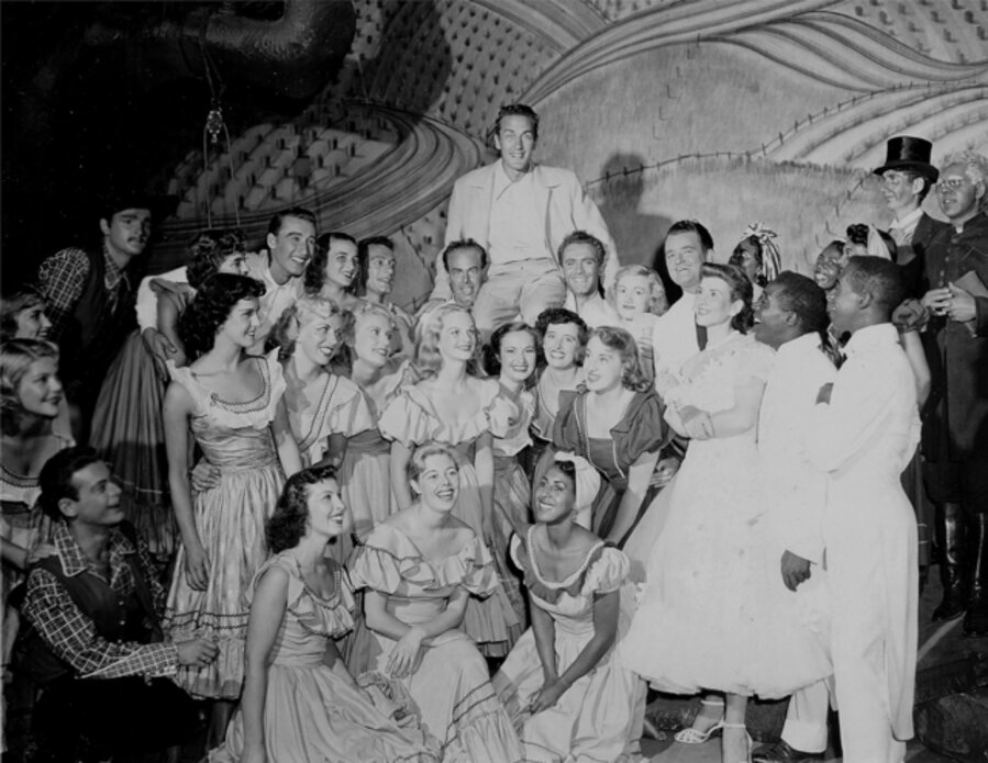 Theatre Under the Stars’ cast photo from Finian’s Rainbow, circa 1953