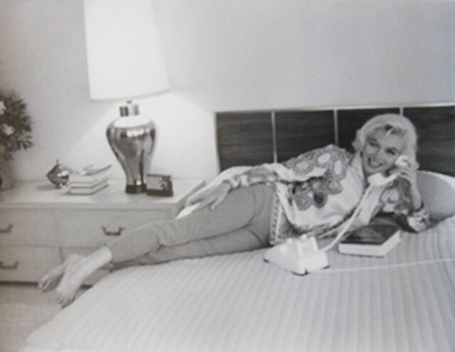 Marilyn Monroe. Au Lit
