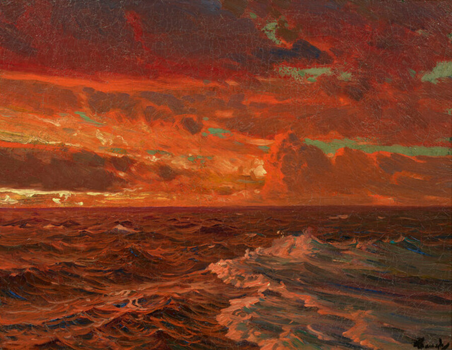 Seascape at Sunset