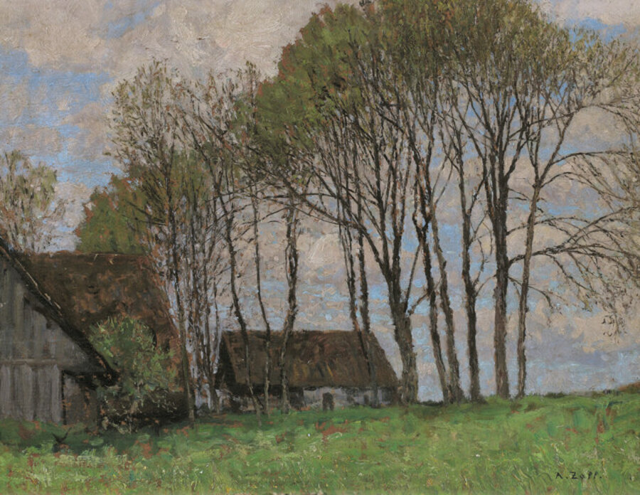 Spring Landscape from the Surroundings of Graz
