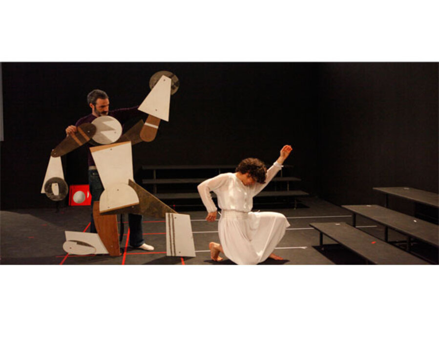 Rehearsal Sculpture, installation image
