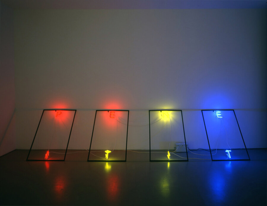 Untitled (Neon sculpture)