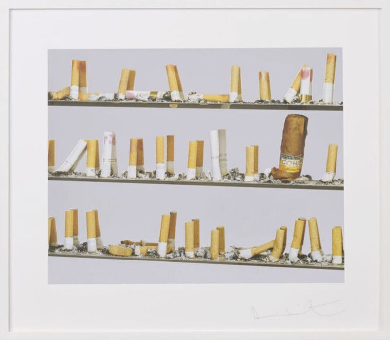 Damien Hirst, ‘Hell’, 2012, Print, Inkjet print, glaze, and foil block, Soli Corbelle Art