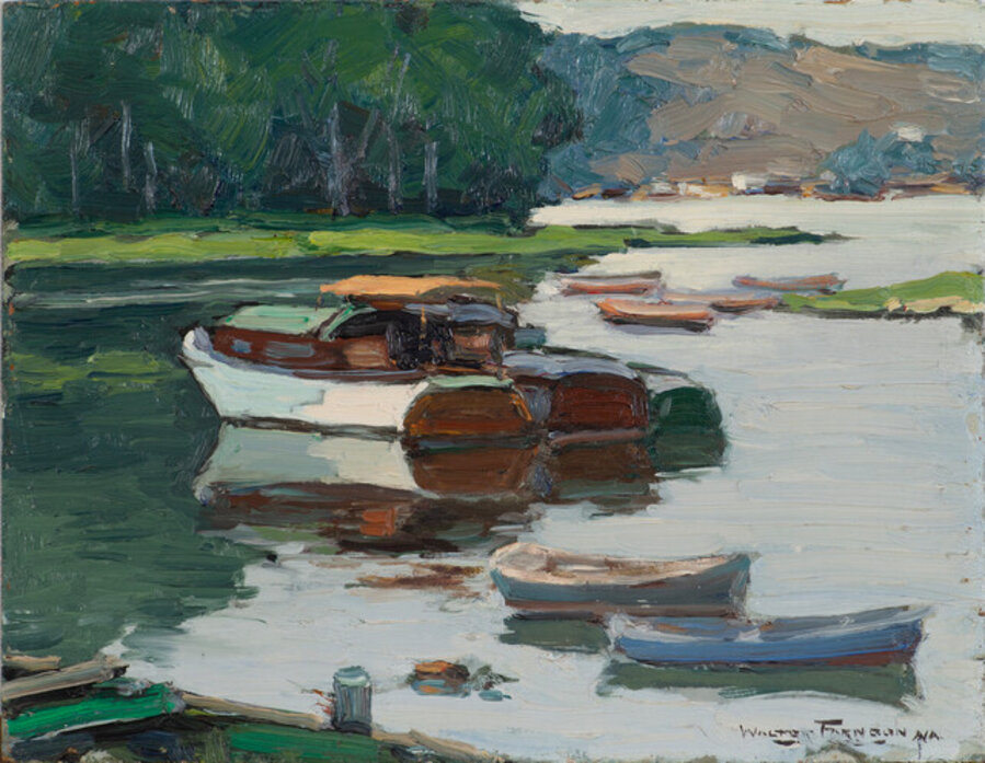 Boats in an Inlet, Long Island