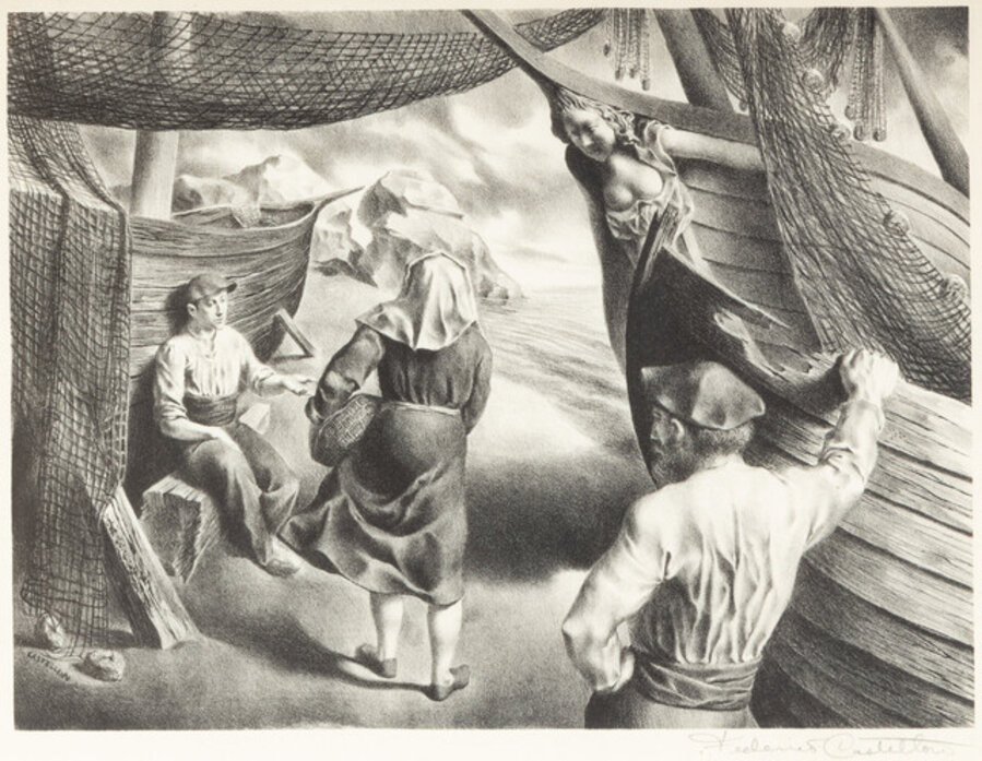 By the Ark, The Elders, and Poseidon’s Friend (three works)