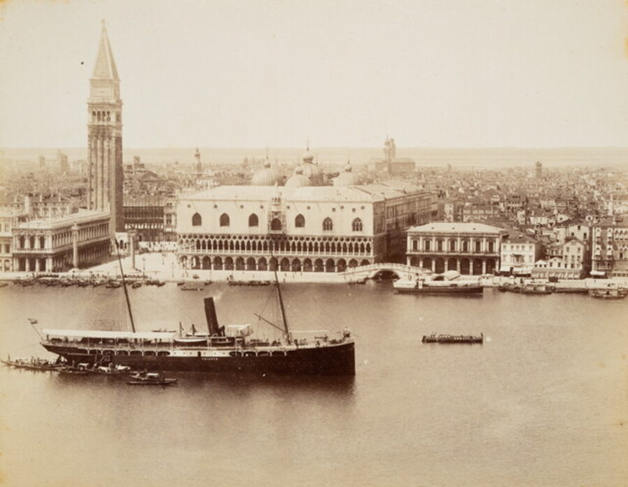 San Marco district with Doge's Palace