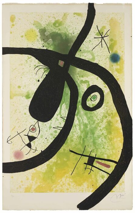 Joan Miró, ‘Le Chasseur de Pieuvres’, 1969