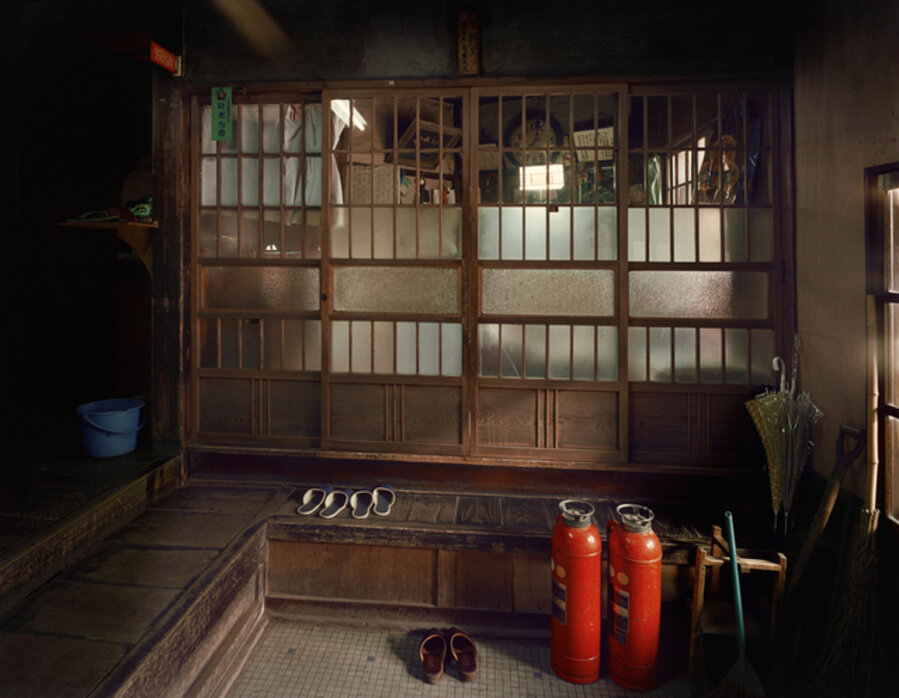 Hongo: Hongokan Apartment, 6-20-3 Hongo, Bunkyo-ku, from the series "Machi"