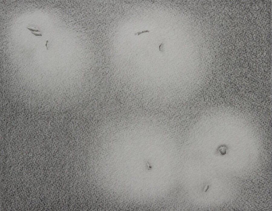 From the Dark Cronographies series. Untitled (trace) #18