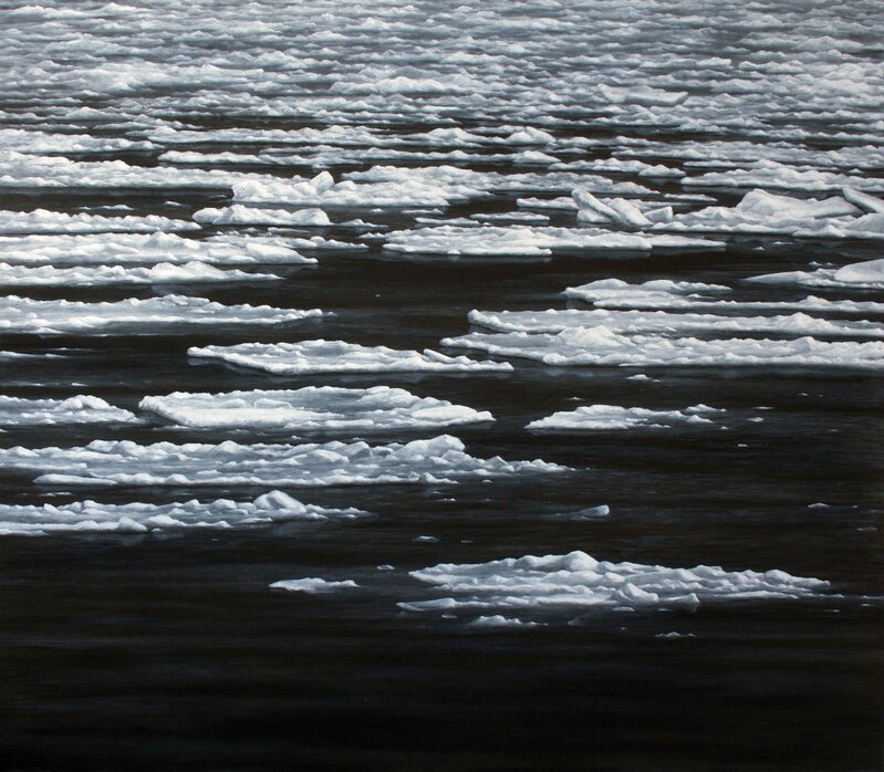 Lisa Lebofsky, ‘Frozen Inlet’, 2016, Painting, Oil on Canvas, James Baird