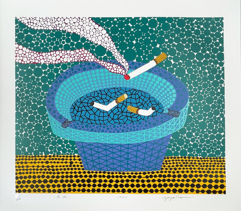 Yayoi Kusama, ‘Ashtray’, 1990, Print, Screen print on paper, Hang-Up Gallery