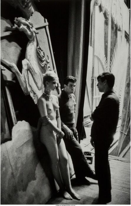 Jean-Philippe Charbonnier, ‘Backstage at the Folies Bergeres’, 1960