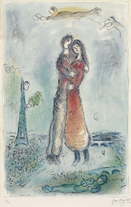 Marc Chagall, ‘La Joie’, 1980