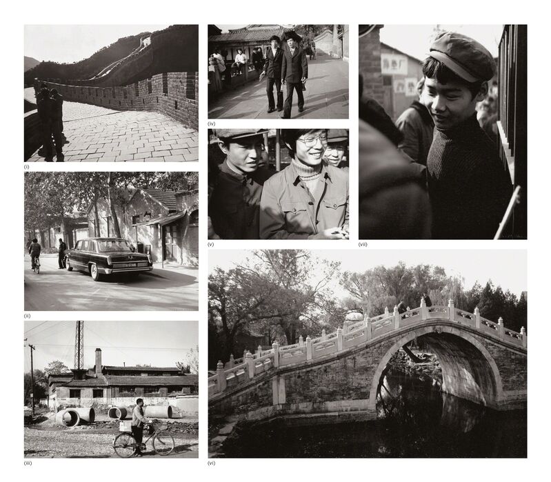 Andy Warhol, ‘Seven works: (i) The Great Wall of China; (ii) Street Scene (Man and Car); (iii) Street Scene (Man with Bicycle); (iv) Two Young Men; (v) Group of Men; (vi) Waterfront Park; (vii) Young Boy’, 1982, Photography, Seven gelatin silver prints, Phillips