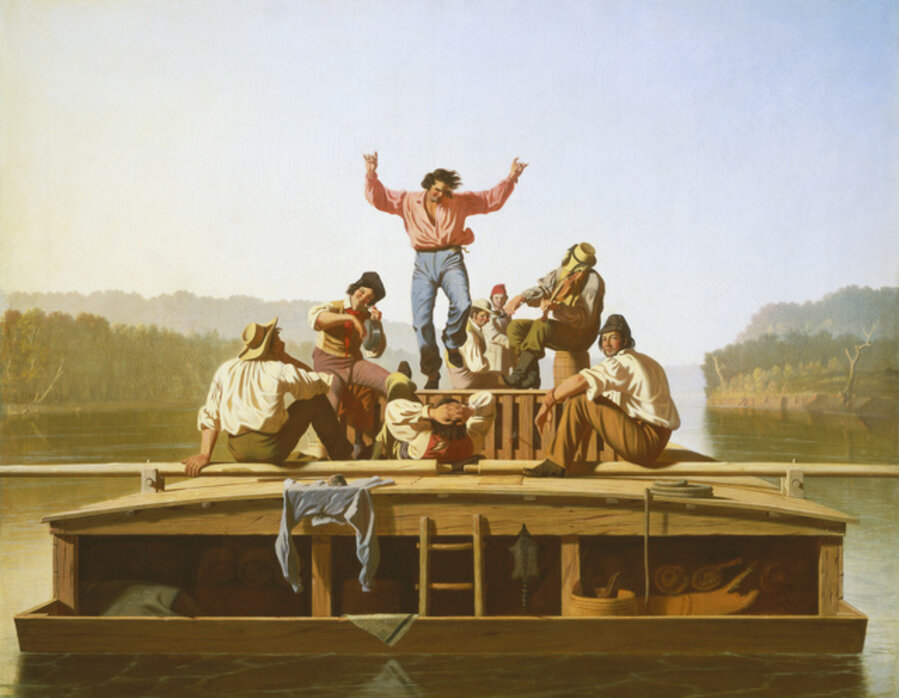 The Jolly Flatboatmen