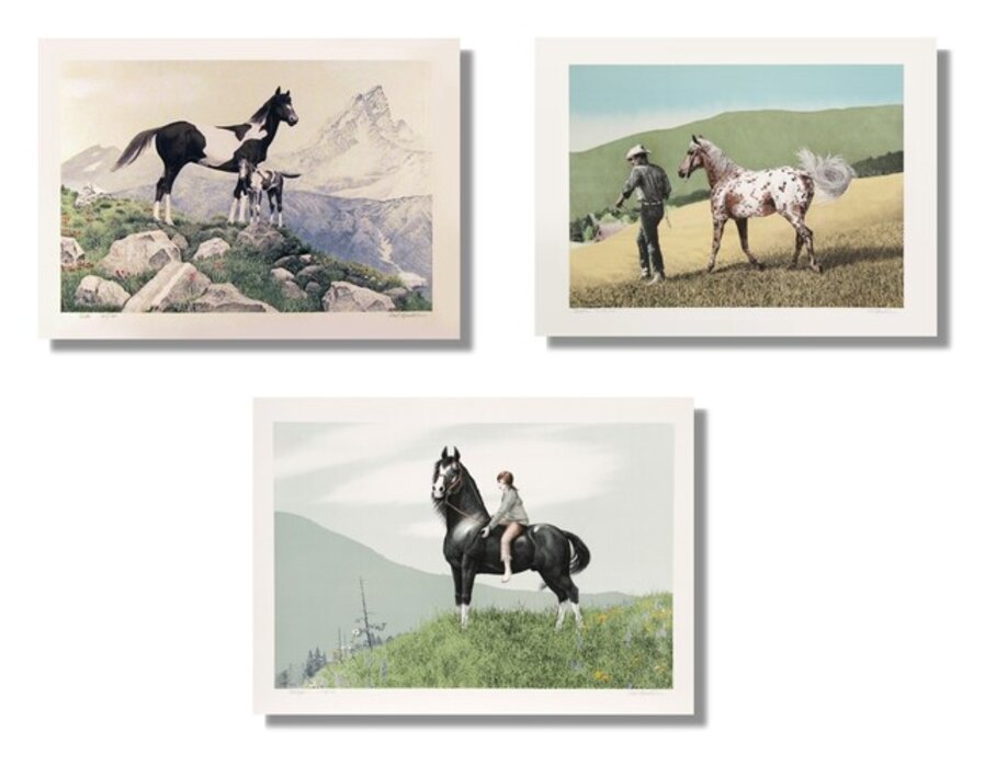 Three Western Lithographs