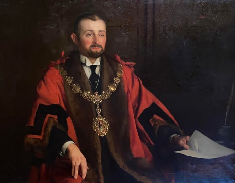 Portrait of Mayer