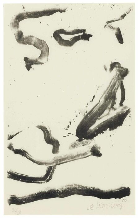 Willem de Kooning, ‘Love to Wakako’, 1971