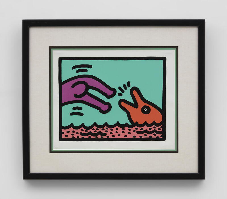 Keith Haring, ‘Pop Shop V (Quad 1)’, 1989, Print, Screenprint, IKON Ltd. Contemporary Art