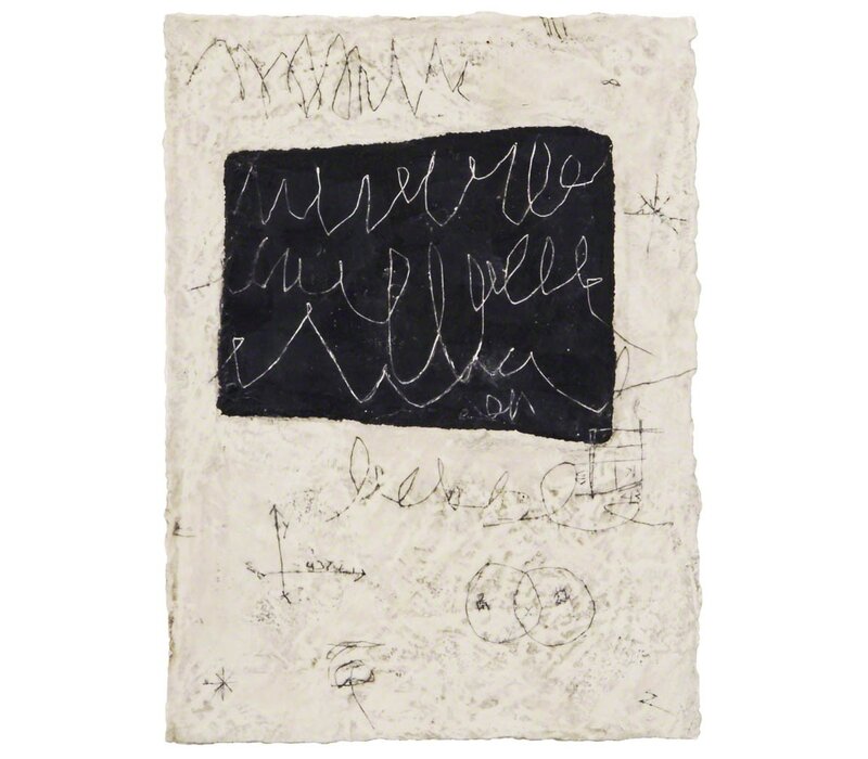 Elizabeth Harris, ‘Gravity 10’, Mixed Media, Encaustic, graphite & marble dust on paper, Clark Gallery