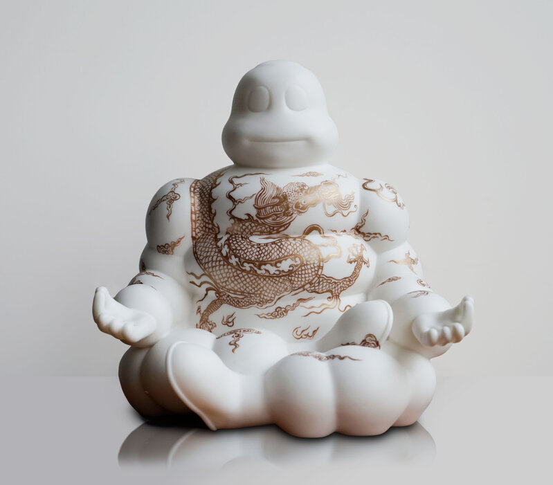 Li Lihong, ‘Michelin China Gold Dragon ’, 2019, Sculpture, Ceramic, Galerie Loft