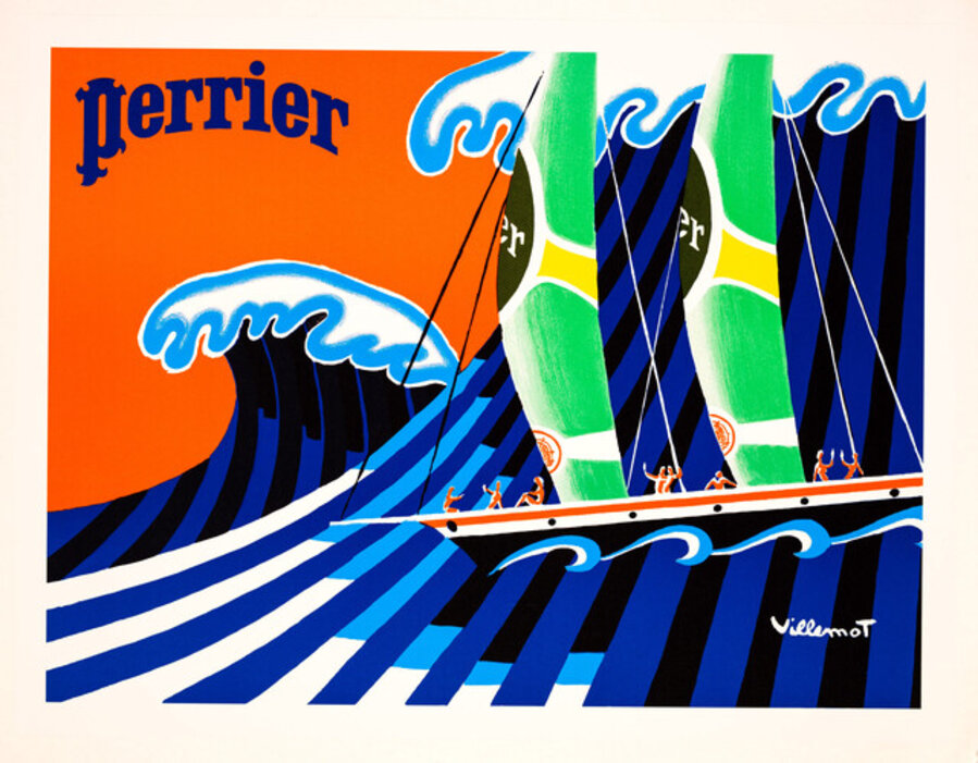 Perrier Hokusai wave