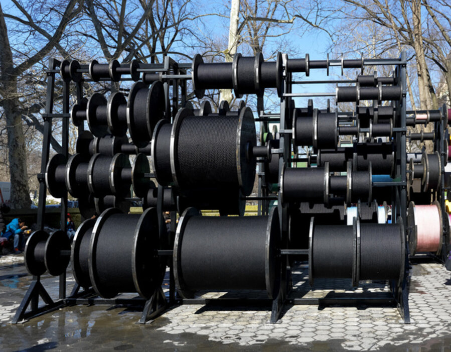 Installation view, Desire Lines (detail 2)