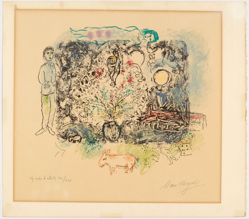 Marc Chagall, ‘La Féerie’, 1969, Print, Colour lithograph, Koller Auctions