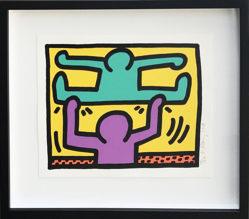 Keith Haring, ‘Pop Shop I (D)’, 1987, Print, Color screenprint, Hamilton-Selway Fine Art Gallery Auction