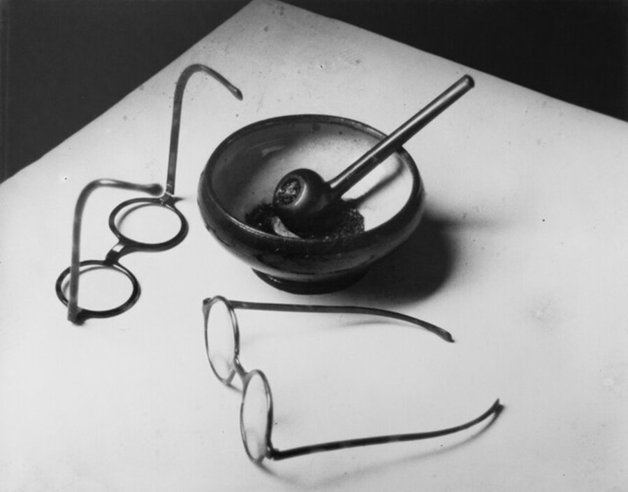Glasses and Pipe