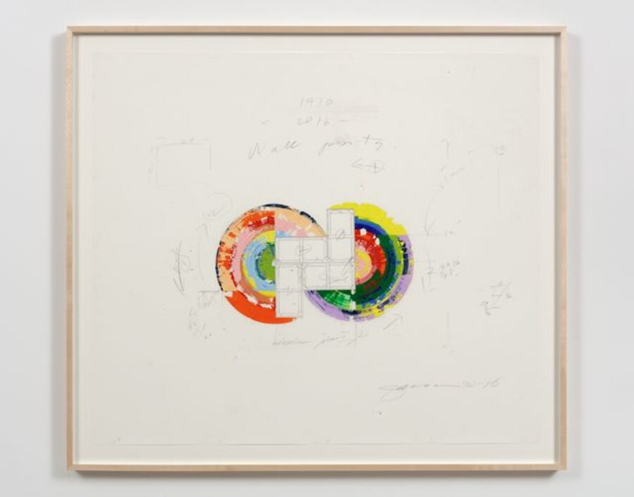 Untitled (Study for Wall Painting for Los Angeles)