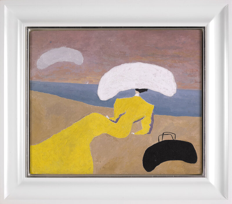 Charles Green Shaw, ‘Sunset’, 1943, Painting, Oil on board, Vallarino Fine Art