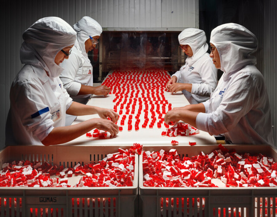 Colombina Candy Factory (Workers with Gummy Bears)