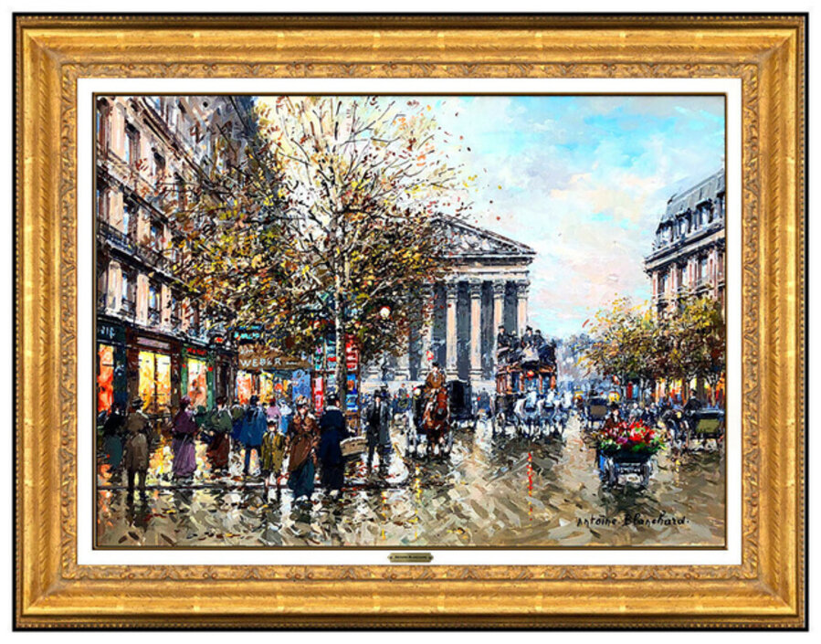 Rue Royale & La Madeleine a Paris en 1900