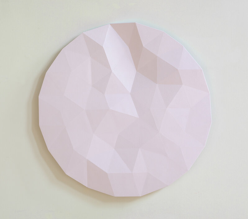 Rupert Deese, ‘Upper Merced/Upper Tuolumne Rivers/2 (pink)’, 2019, Painting, Oil on wood, Nancy Hoffman Gallery
