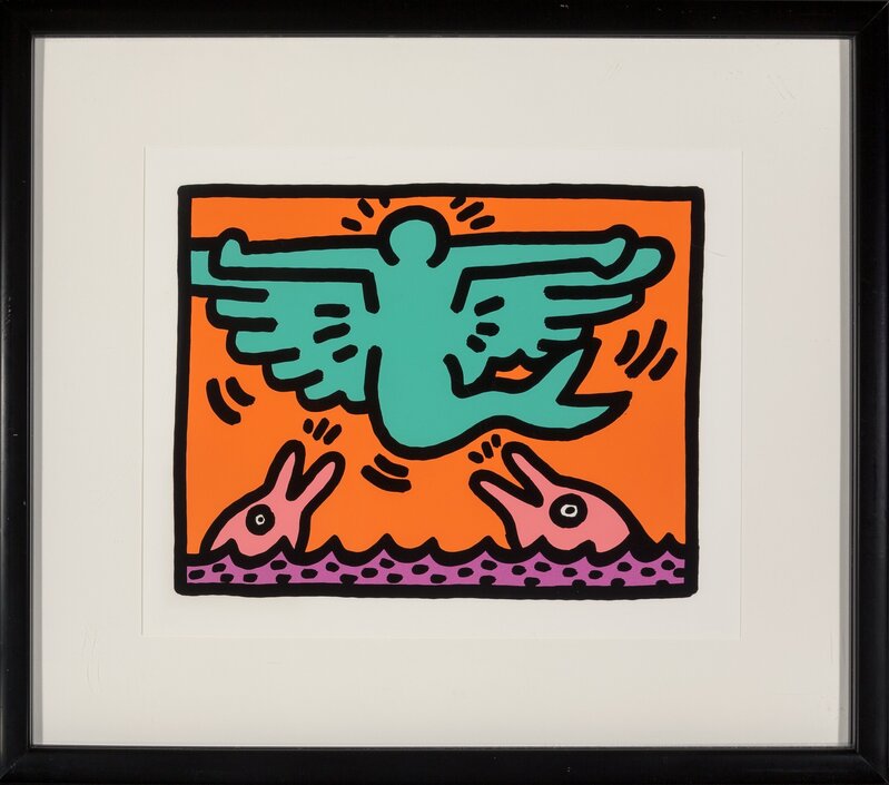 Keith Haring, ‘Pop Shop Quad V (A-D)’, 1989, Print, Four screenprints in colors on wove paper, Heritage Auctions