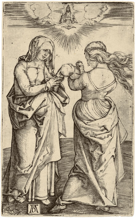 Albrecht Dürer, ‘The Virgin Mary with the Infant Christ and Saint Anne’, ca. 1500