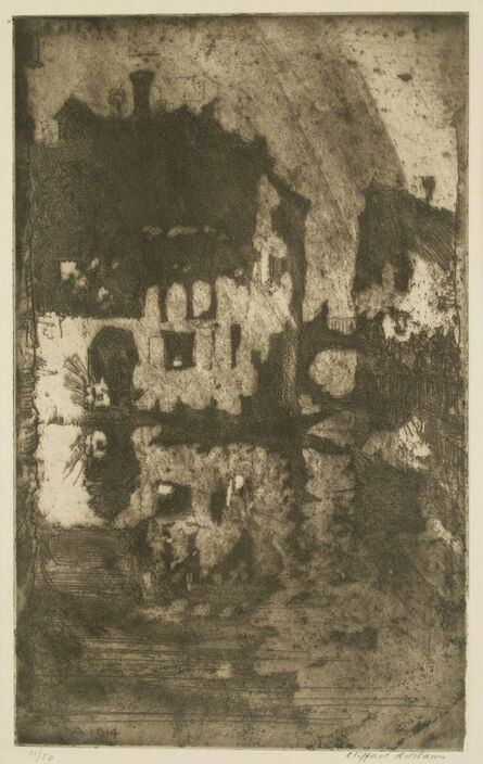 Clifford Isaac Addams, ‘Ma Porte a Venise’, ca. 1914