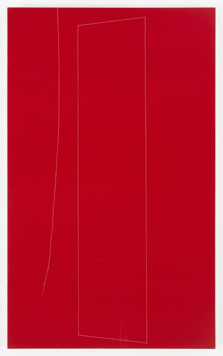 Kate Shepherd, ‘Red Structure, Little Sister thread, 1’, 2016