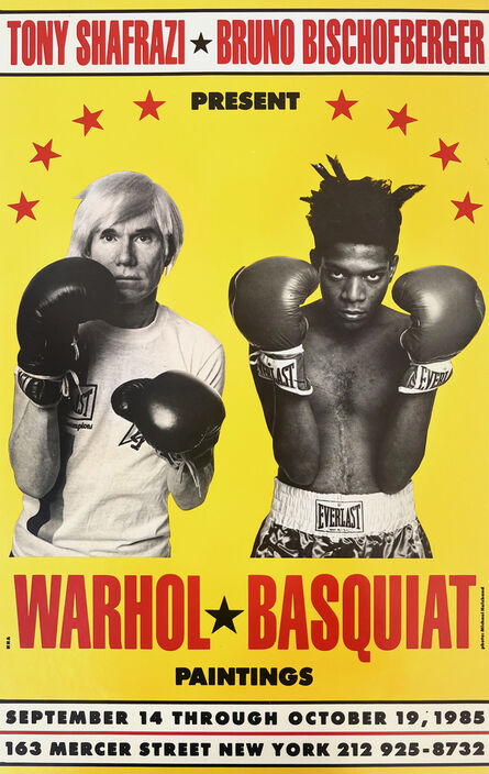 Jean-Michel Basquiat, ‘Warhol Basquiat Boxing Poster 1985 ’, 1985