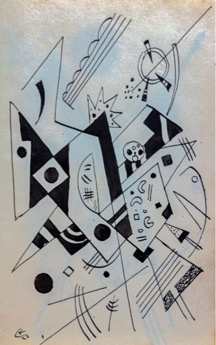 Wassily Kandinsky, ‘On White II (picture 20)’, 1922