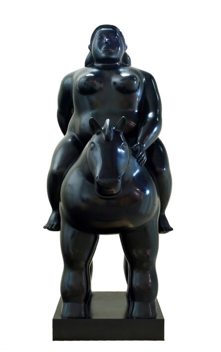Fernando Botero, ‘Woman on Top of Horse’