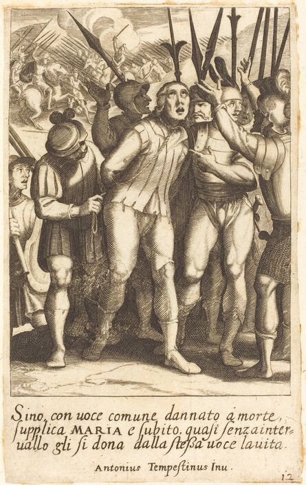 Jacques Callot after Antonio Tempesta, ‘Sino’, 1619