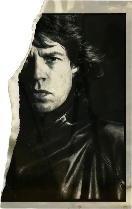 David Bailey, ‘Uncharted – Mick Jagger’, 1985