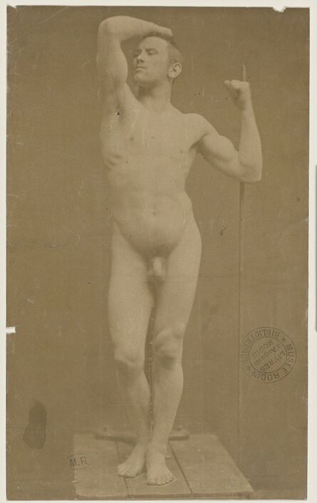 Gaudenzio Marconi, ‘Auguste Neyt, modèle de l’Âge d’airain (Auguste Neyt, modle for Age of Bronze)’, 1877