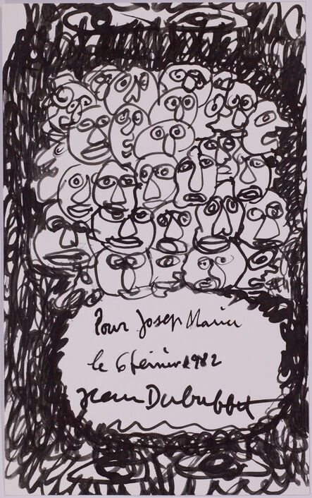 Jean Dubuffet, ‘Untitled’, 1982