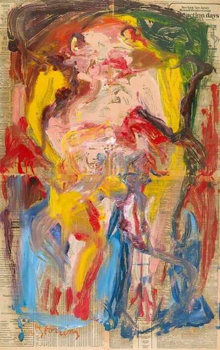 Willem de Kooning, ‘Untitled Woman’, 1972