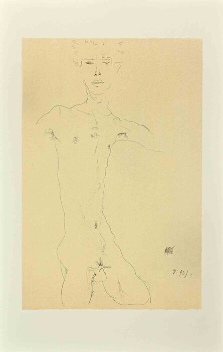 Egon Schiele, ‘Standing Male Nude ’, 2007